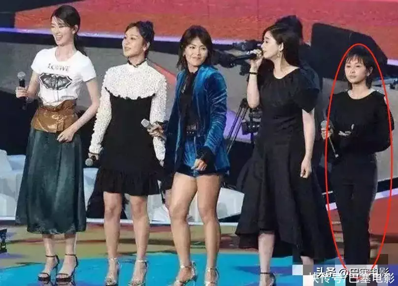 娱乐圈最真实的对比，在女明星的同框里，孙俪秒变素人