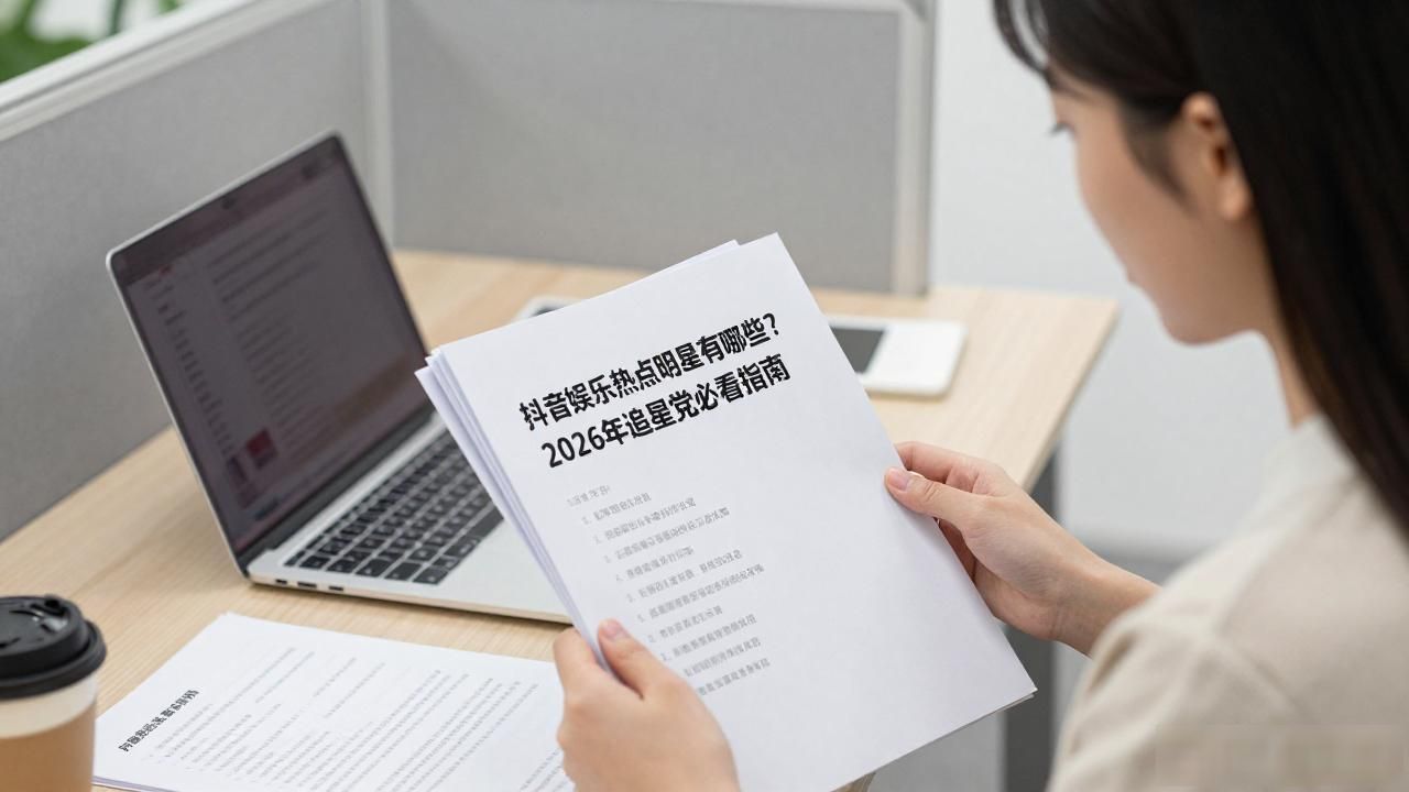 抖音娱乐热点明星有哪些？2026年追星党必看指南