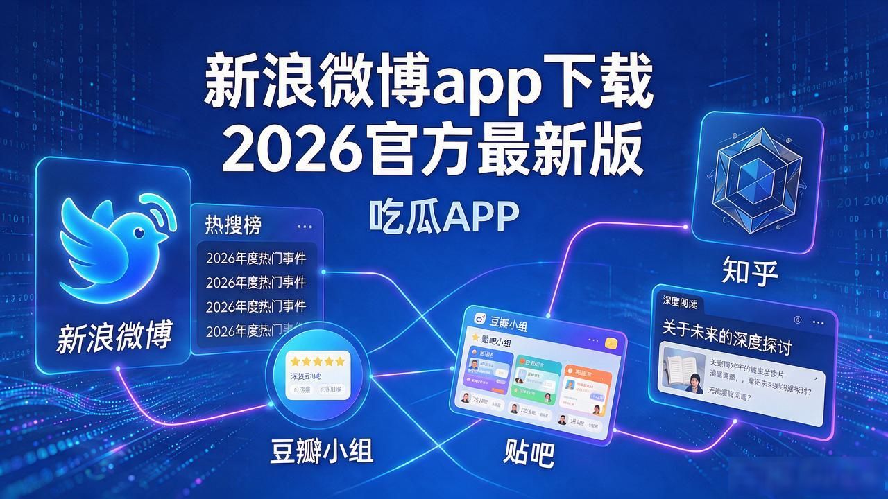 新浪微博绿洲社交圈2026_吃瓜APP下载2026_51吃瓜软件下载,